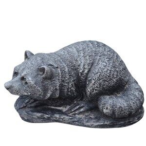 Vintage Raccoon Figurine 1988 HSI 6 Inch Heavy Wildlife Animal Collectible